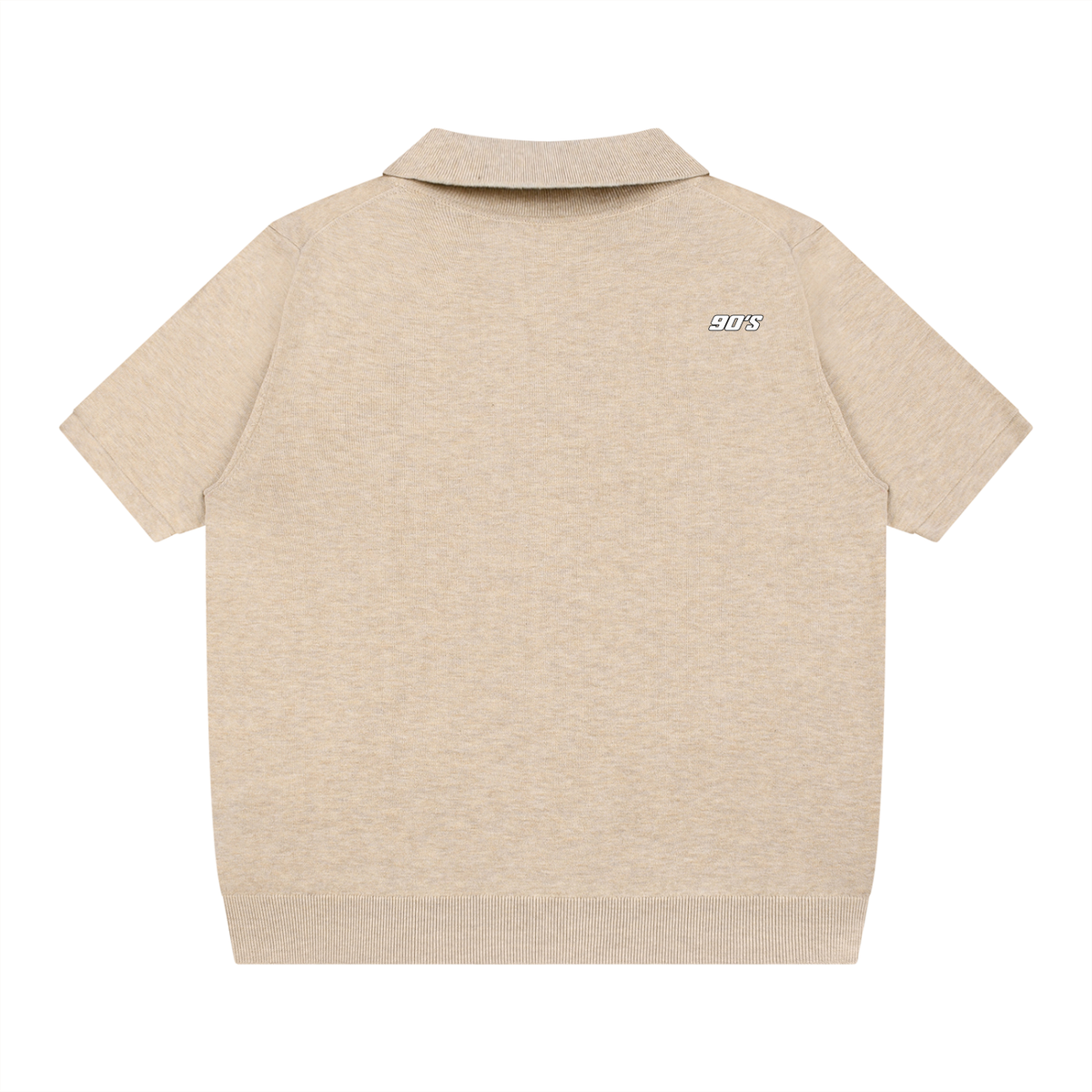 Mens Heavyweight Oversized Polo Shirt