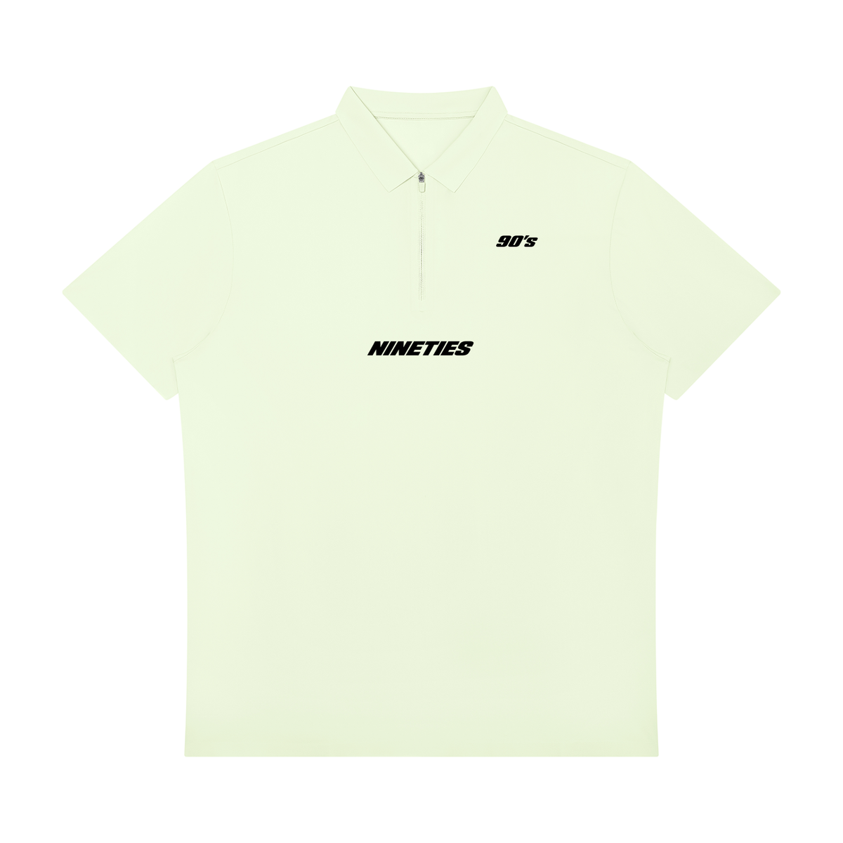 Polo de performance 1/4 zippé homme - Clair