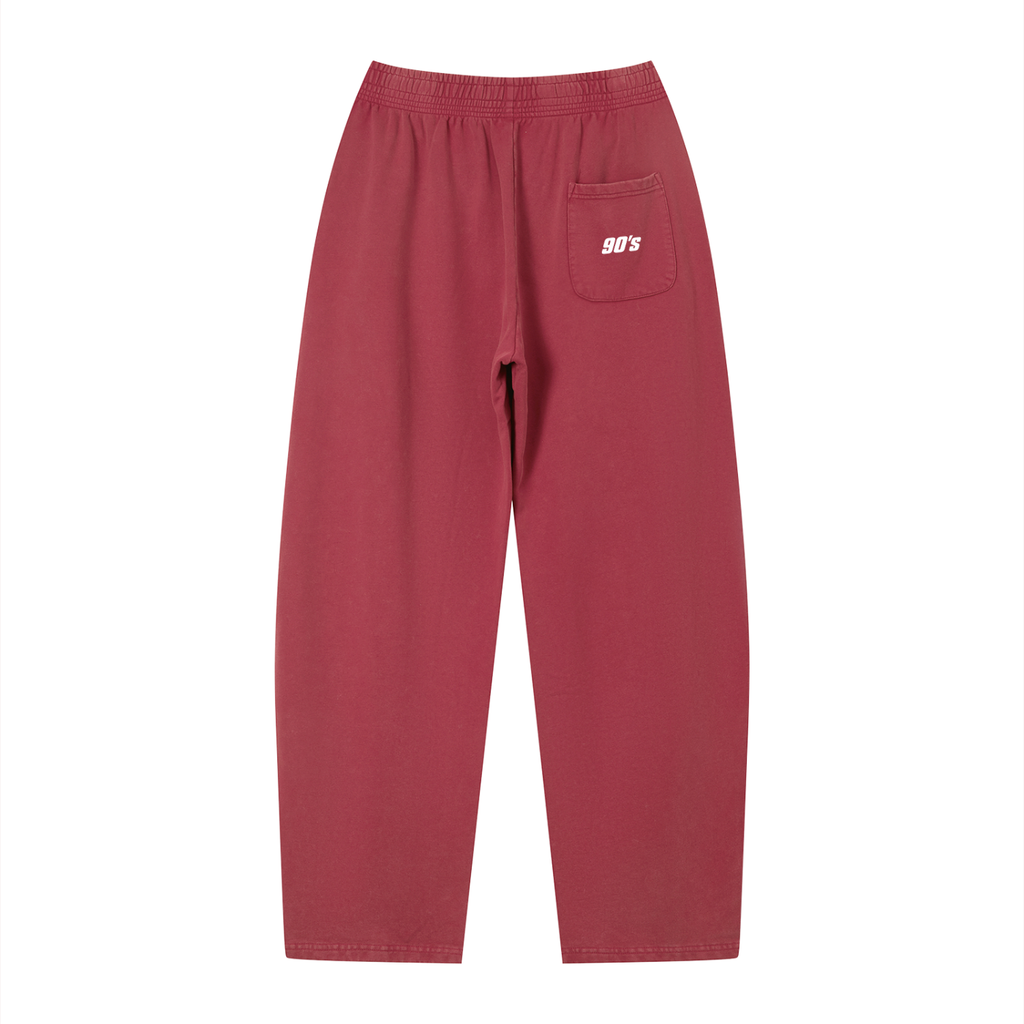 Pantalon de jogging unisexe ample délavé - Foncé