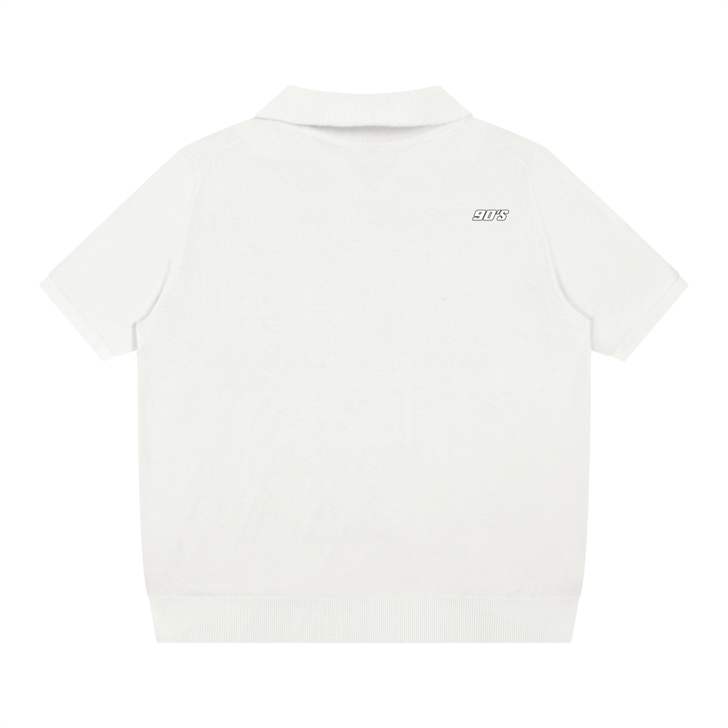 Mens Heavyweight Oversized Polo Shirt