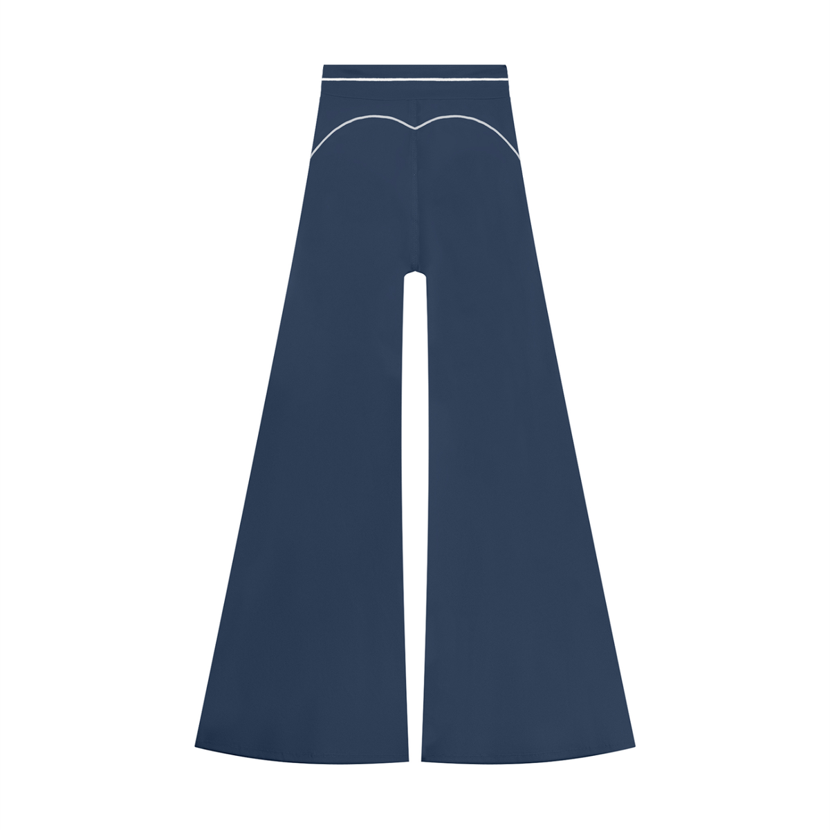 Pantalon de yoga évasé taille haute pour femme