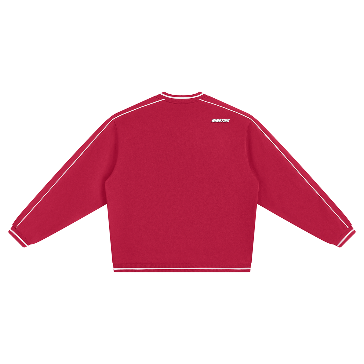 Mens Color Block V-Neck Sweatshirt