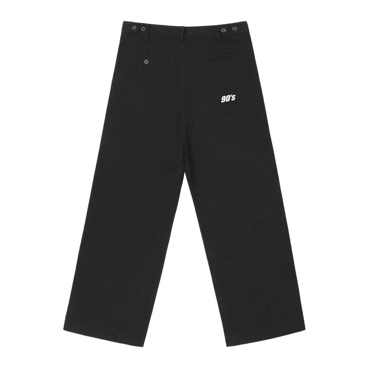 Mens "Lalph Rauren" Style Adjustable Waist Straight-Leg Pants