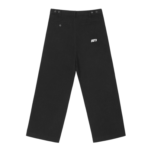 Mens "Lalph Rauren" Style Adjustable Waist Straight-Leg Pants
