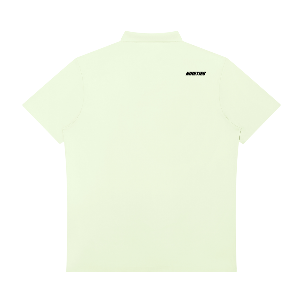 Polo de performance 1/4 zippé homme - Clair