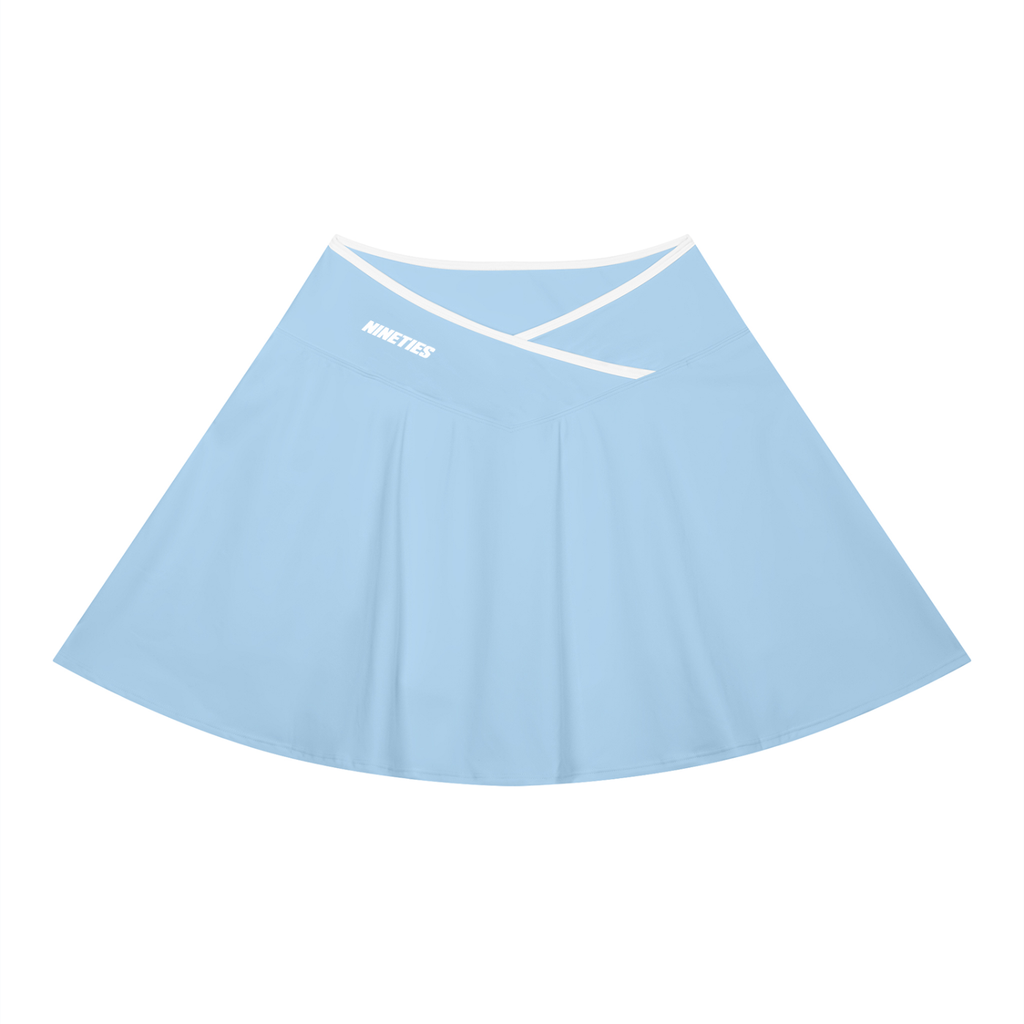 Jupe trapèze color block pour femme