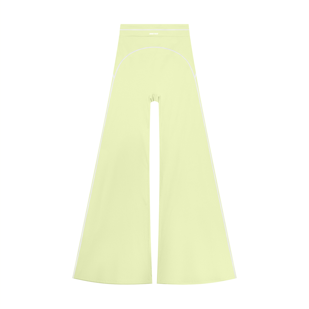 Pantalon de yoga évasé taille haute pour femme