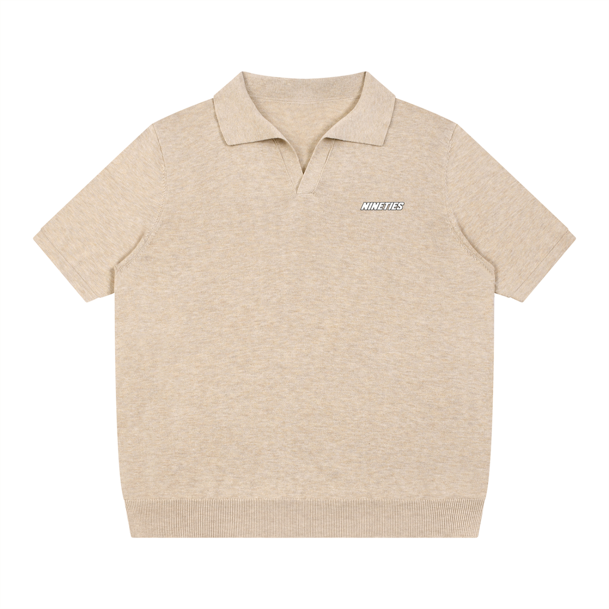 Mens Heavyweight Oversized Polo Shirt
