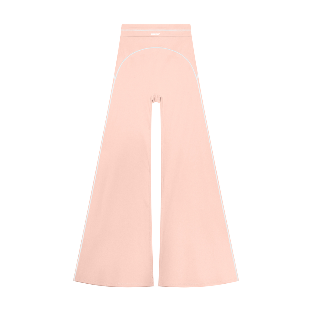 Pantalon de yoga évasé taille haute pour femme