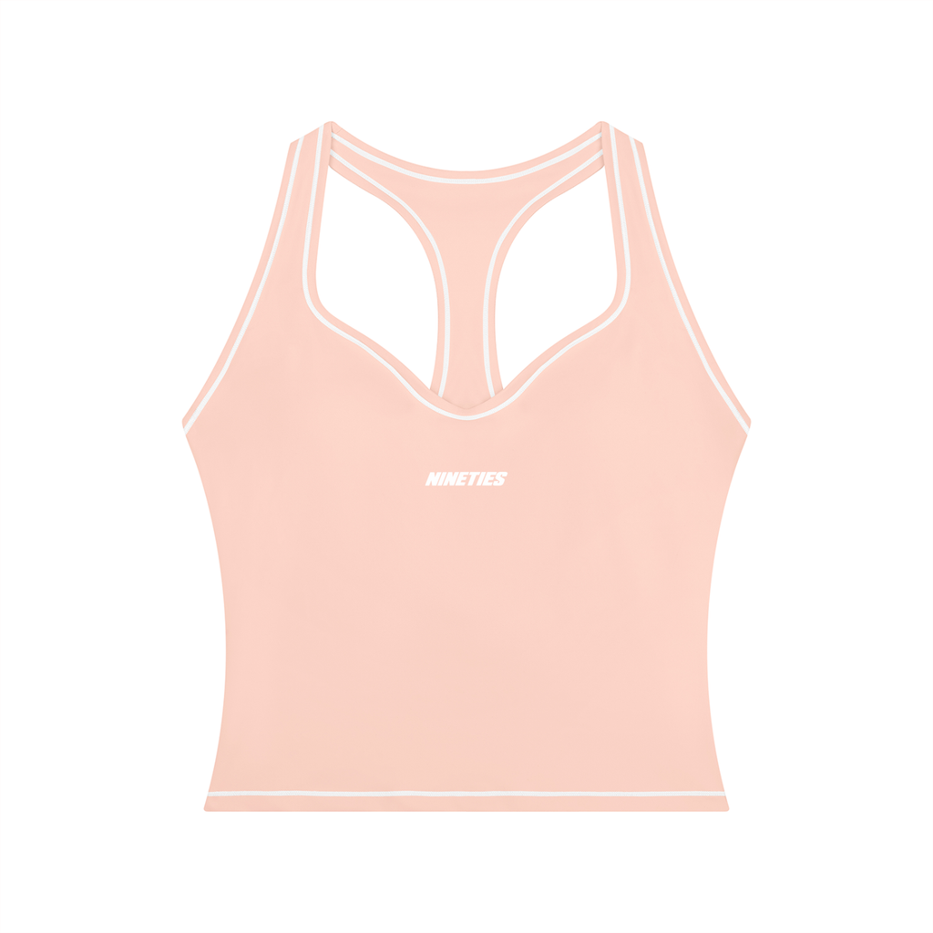 Haut de yoga pour femme avec surpiqûres