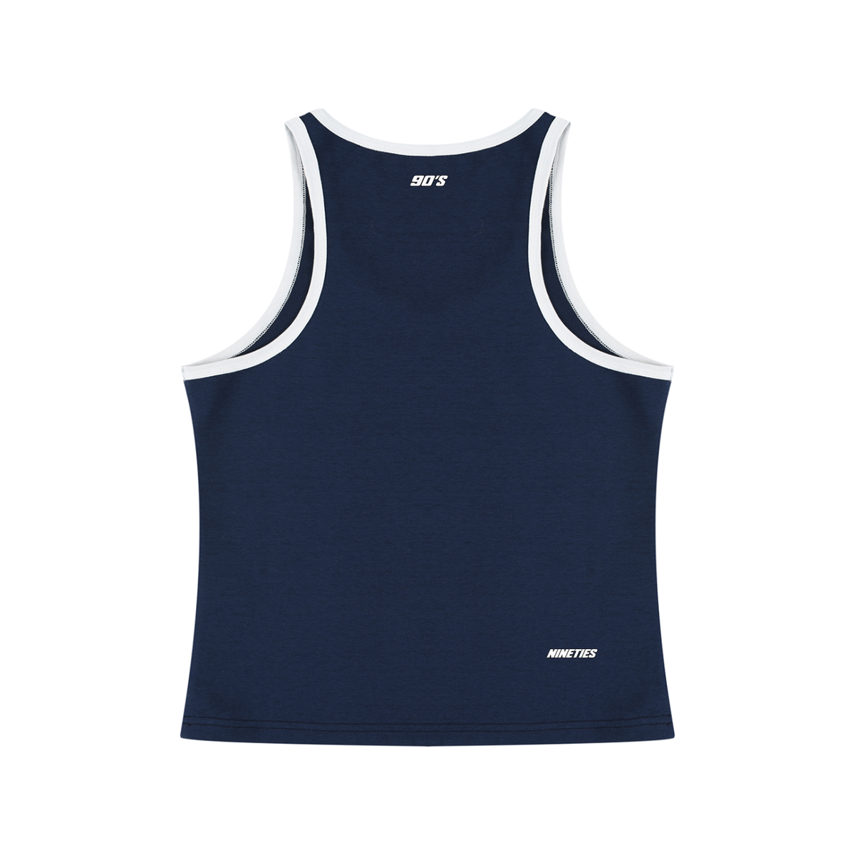 Women's Color Block Cropped Tank Top