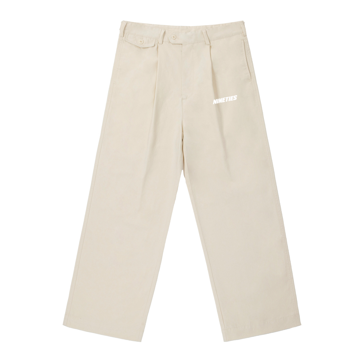 Pantalon coupe droite à taille ajustable style « Lalph Rauren » pour homme