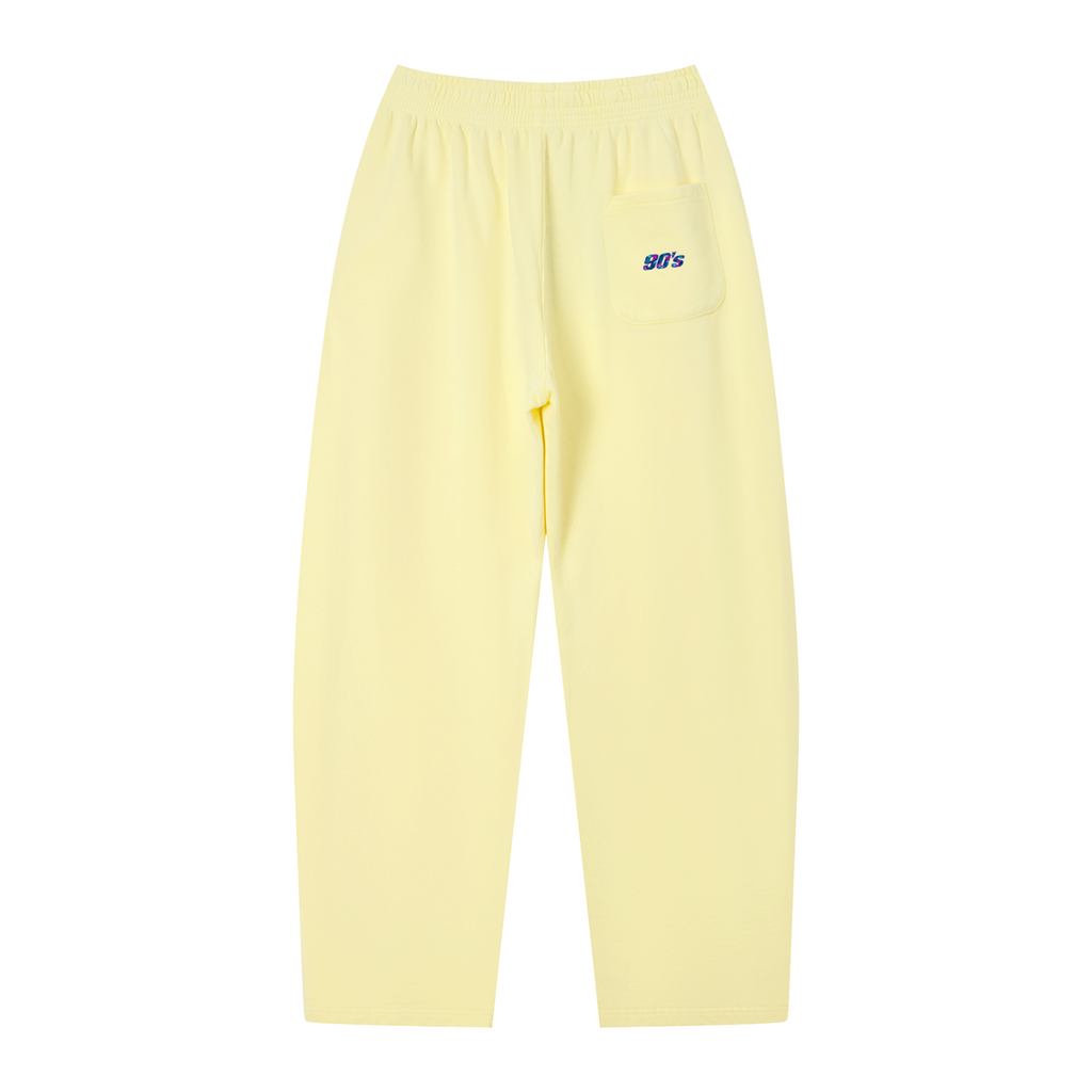 Unisex Vintage Wash Loose Sweatpants - Light