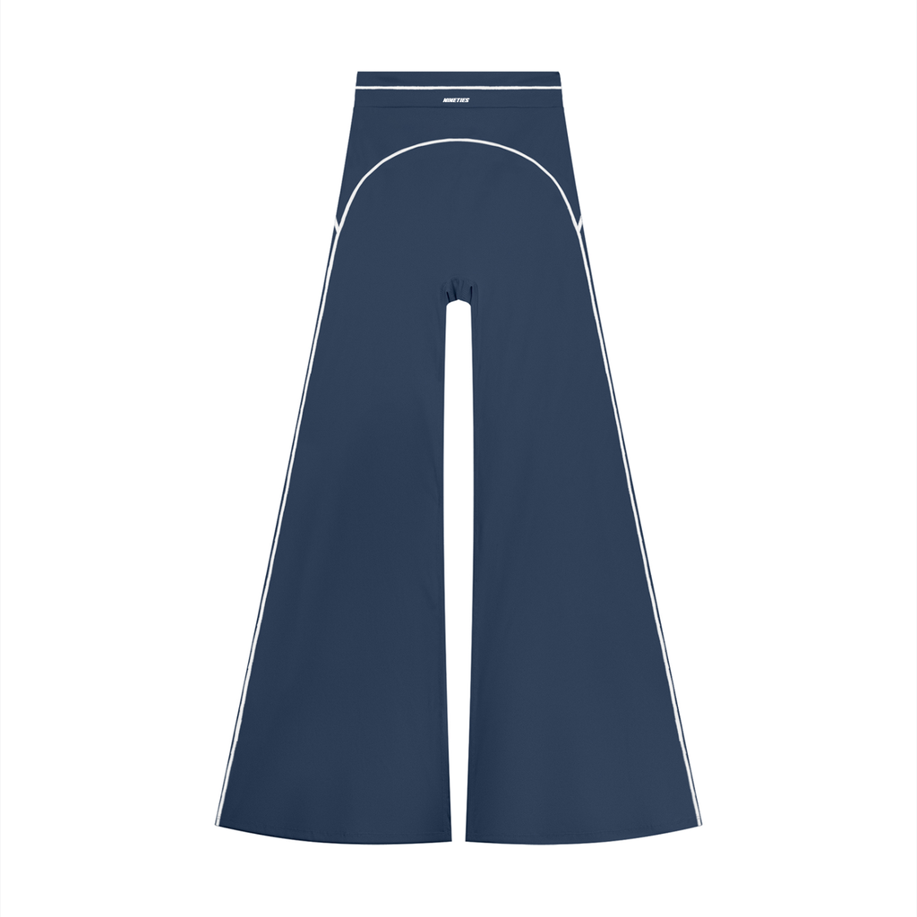 Pantalon de yoga évasé taille haute pour femme
