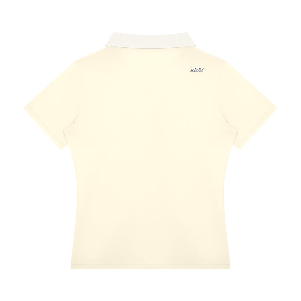 Women’s Color Block Polo Shirt