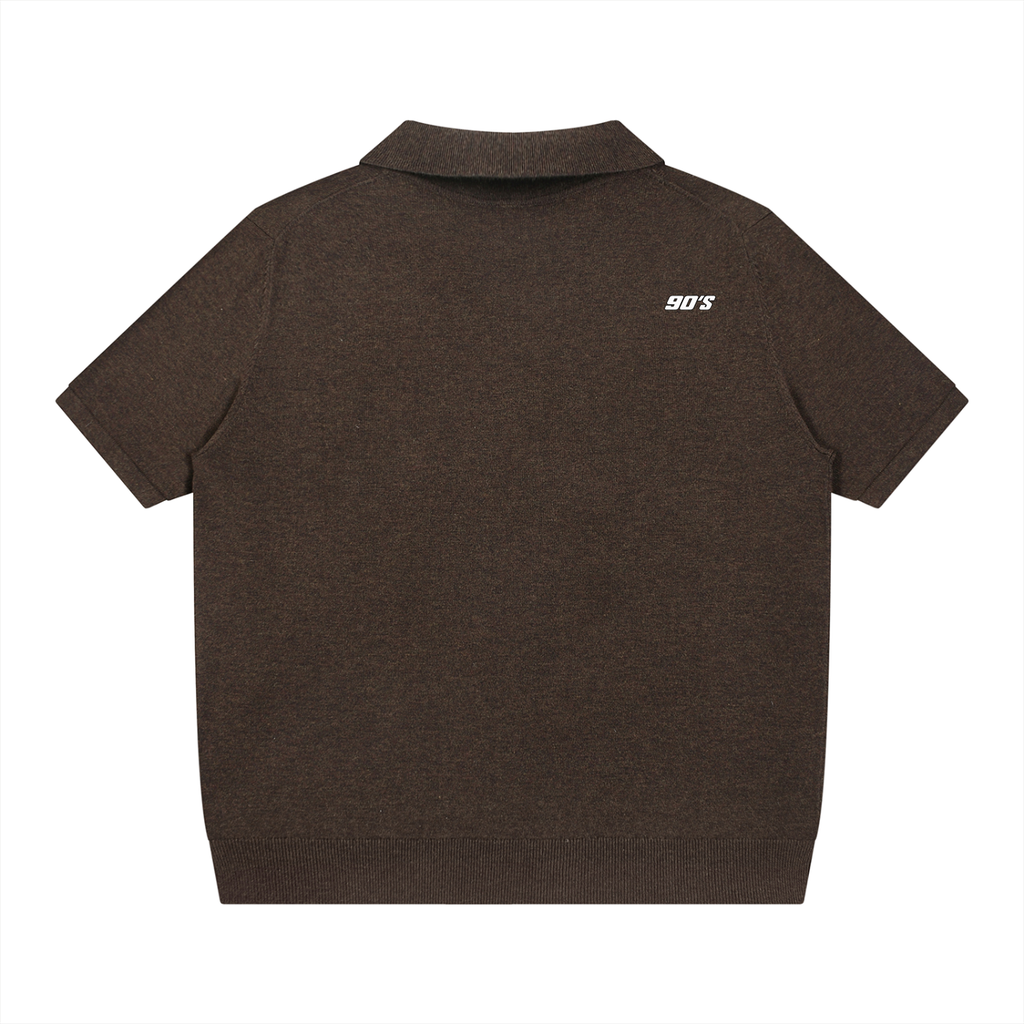 Mens Heavyweight Oversized Polo Shirt