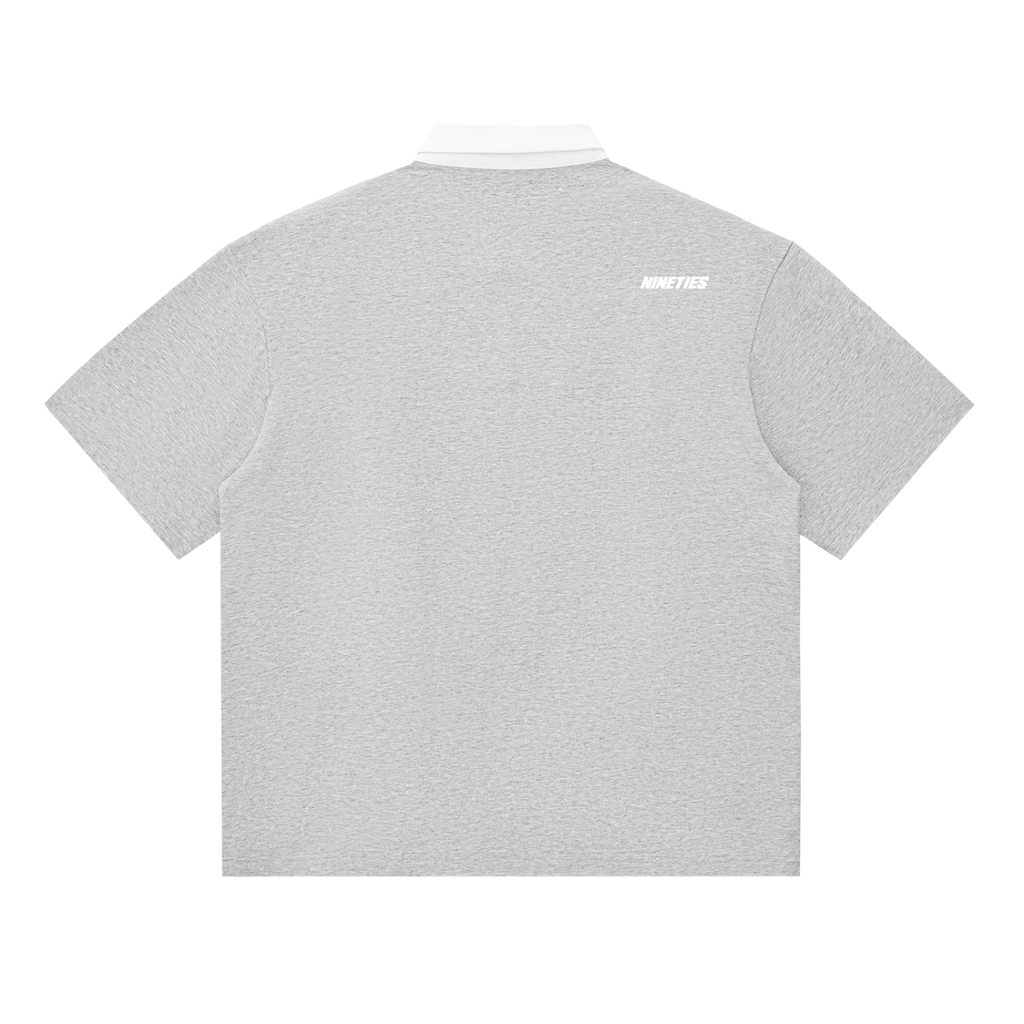 Polo essentiel pour homme avec détails contrastants