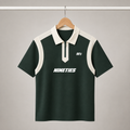 Polo homme à quart de zip et blocs de couleurs