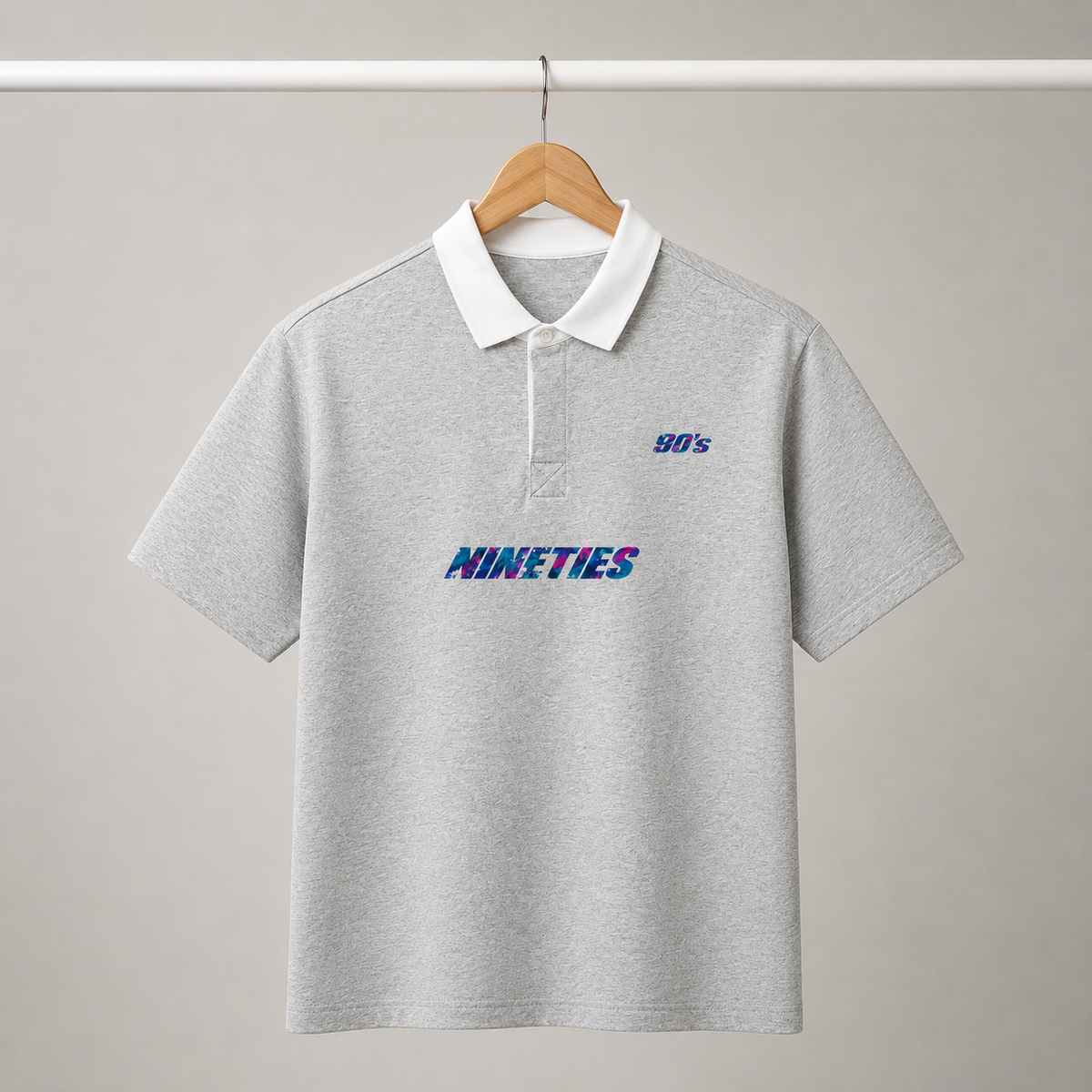 Polo essentiel pour homme avec détails contrastants