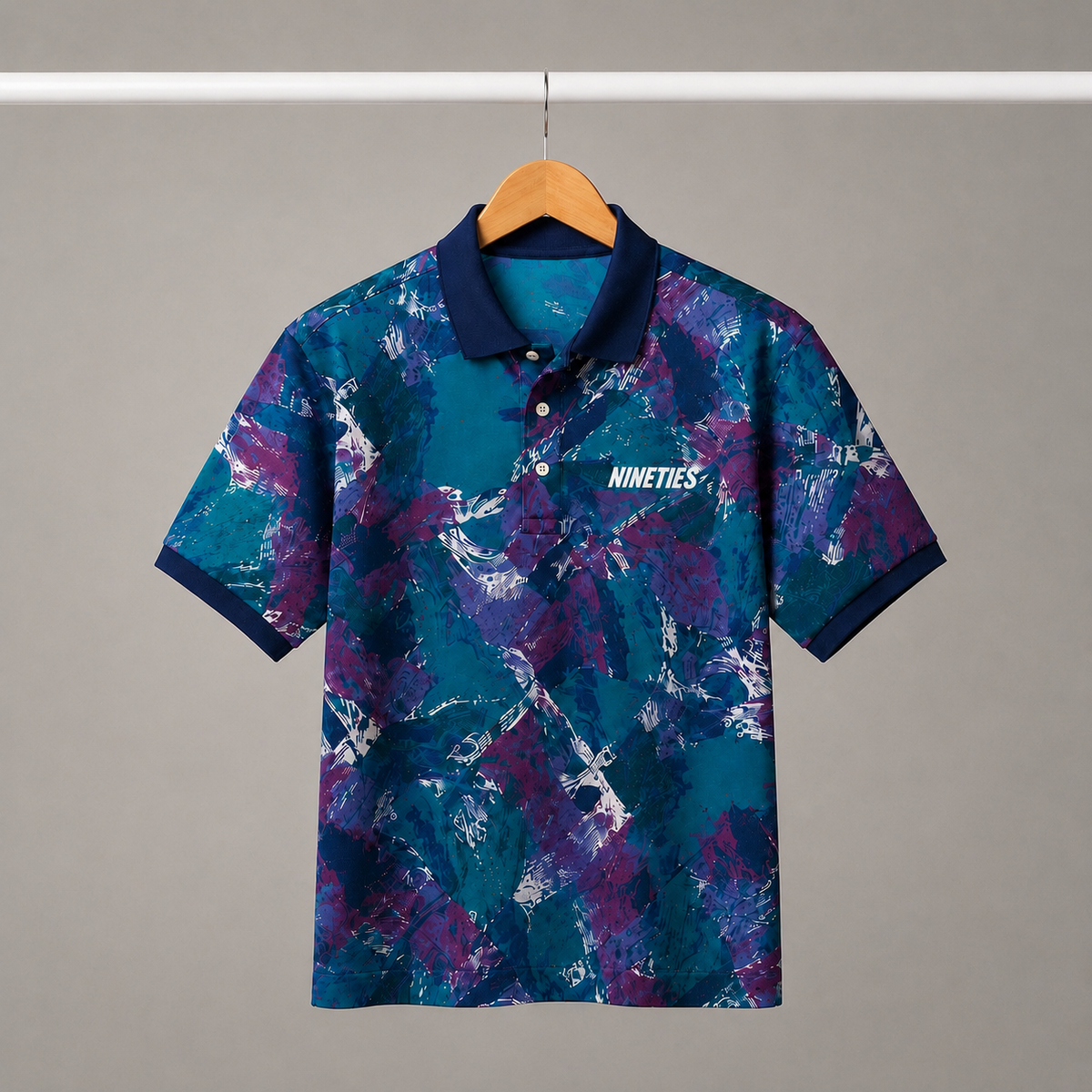 Polo signature homme