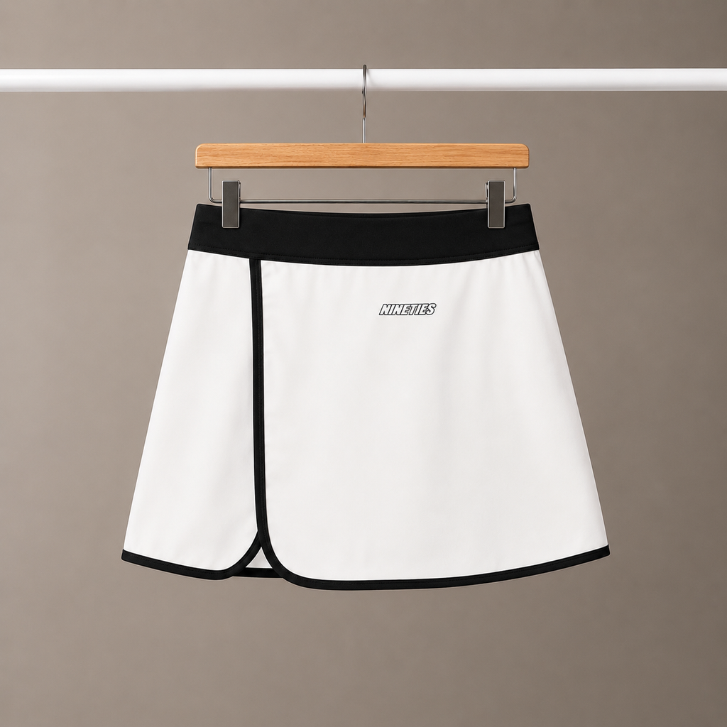 Women's Color Block A-Line Skort
