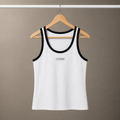 Women's Color Block Cropped Tank Top