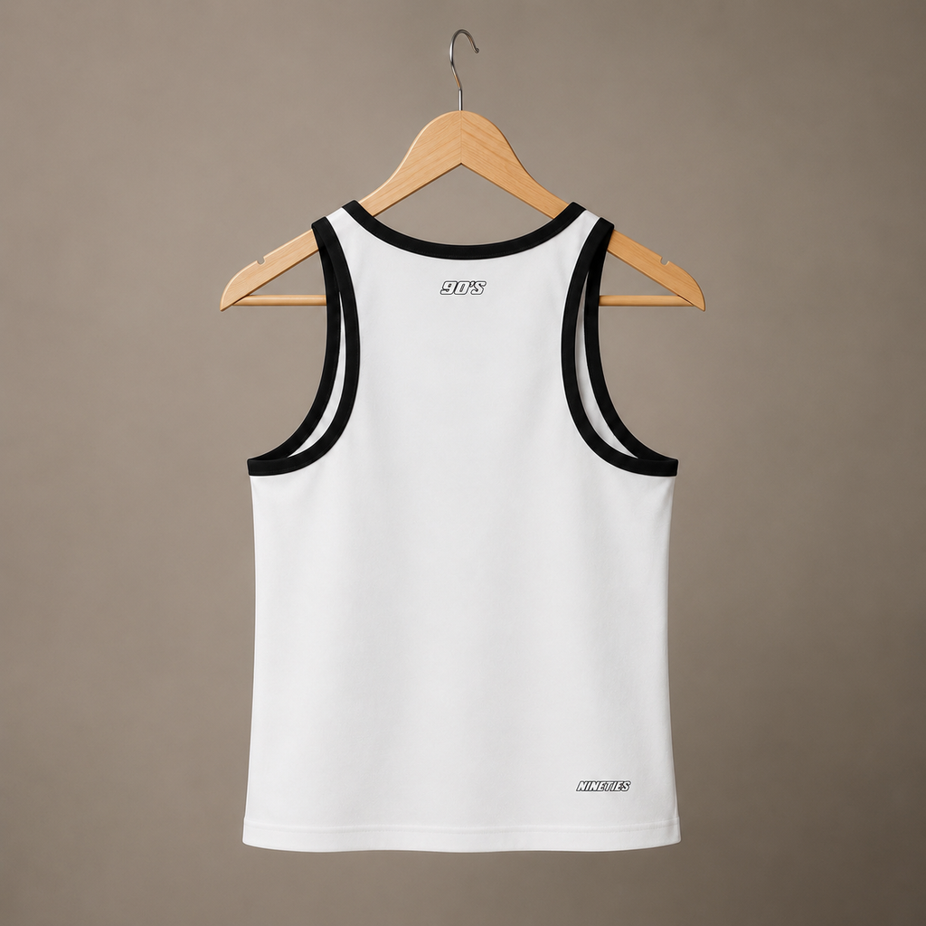 Women's Color Block Cropped Tank Top