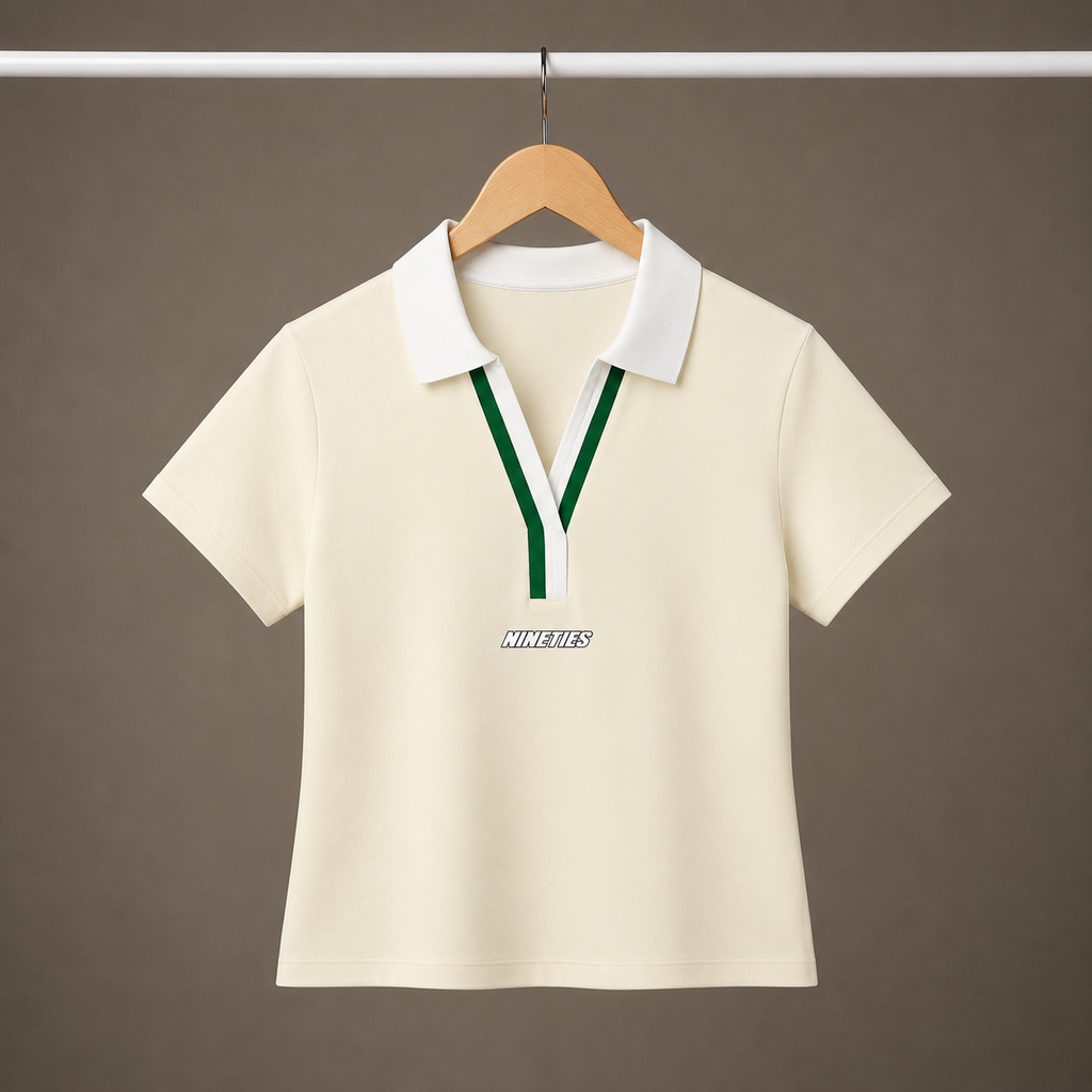 Women’s Color Block Polo Shirt
