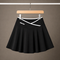 Jupe trapèze color block pour femme