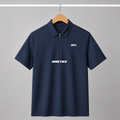 Polo performance homme 1/4 zip - Foncé