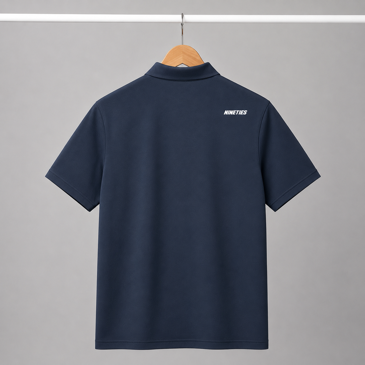 Polo performance homme 1/4 zip - Foncé