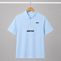 Polo de performance 1/4 zippé homme - Clair