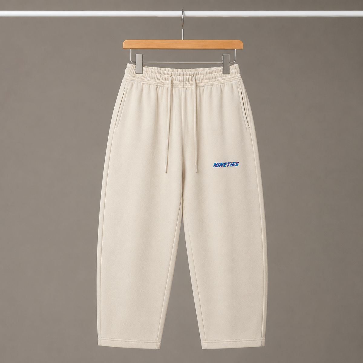 Unisex Vintage Wash Loose Sweatpants - Light