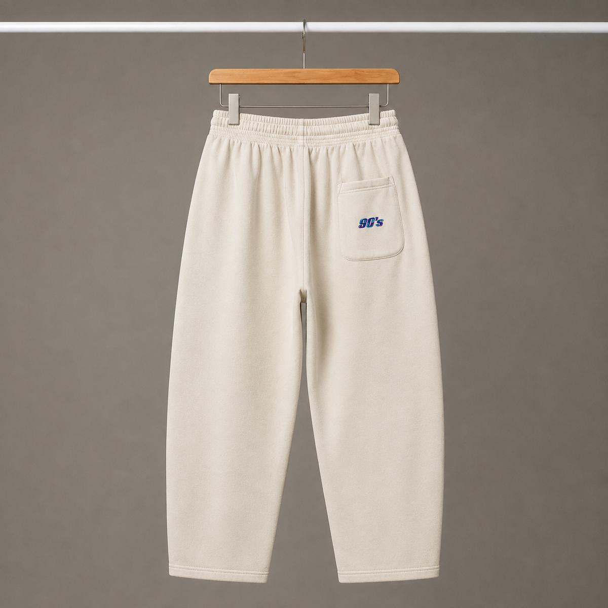 Unisex Vintage Wash Loose Sweatpants - Light