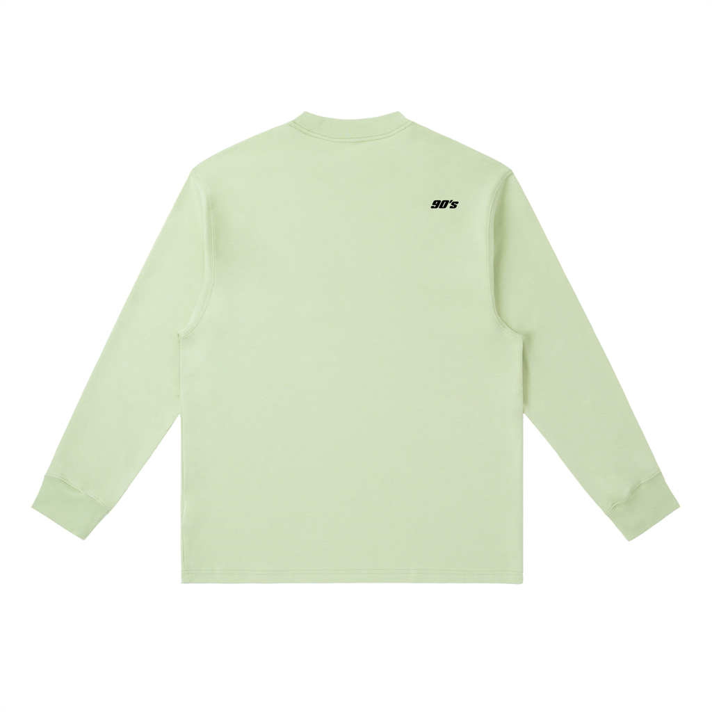 Unisex Essential Crewneck Long-Sleeve T-Shirt - Light
