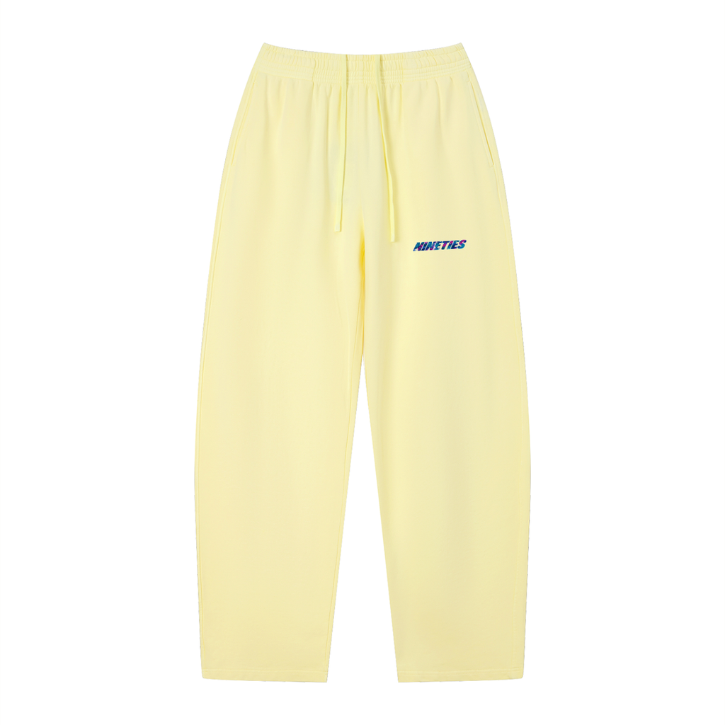 Unisex Vintage Wash Loose Sweatpants - Light