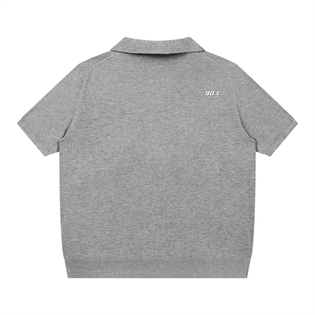 Mens Heavyweight Oversized Polo Shirt