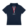 Women’s Color Block Polo Shirt