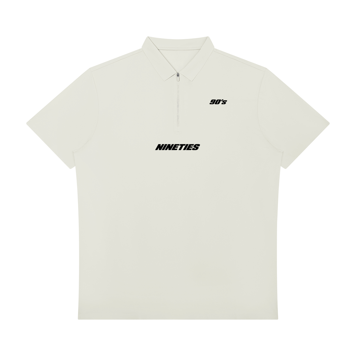 Polo de performance 1/4 zippé homme - Clair