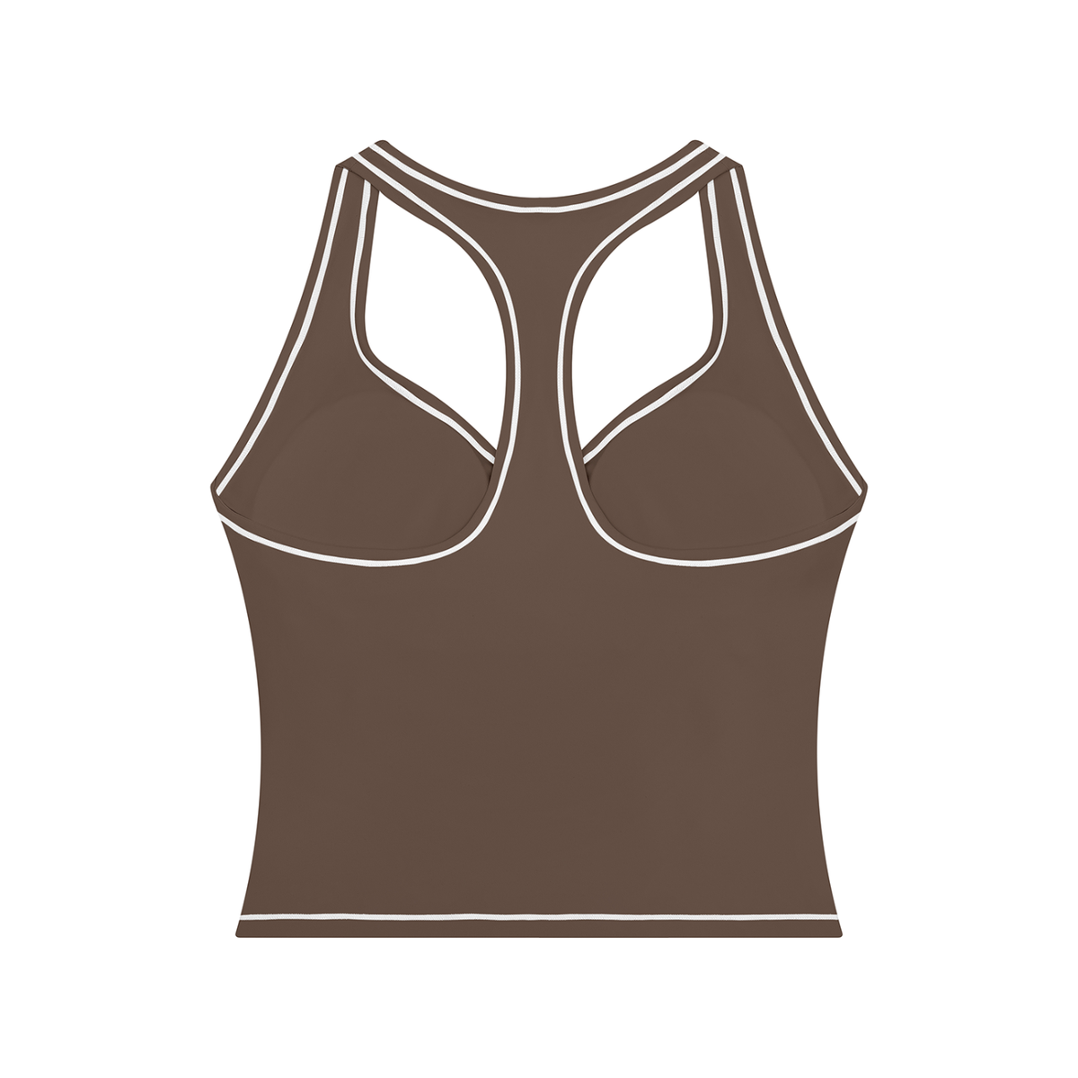 Haut de yoga pour femme avec surpiqûres