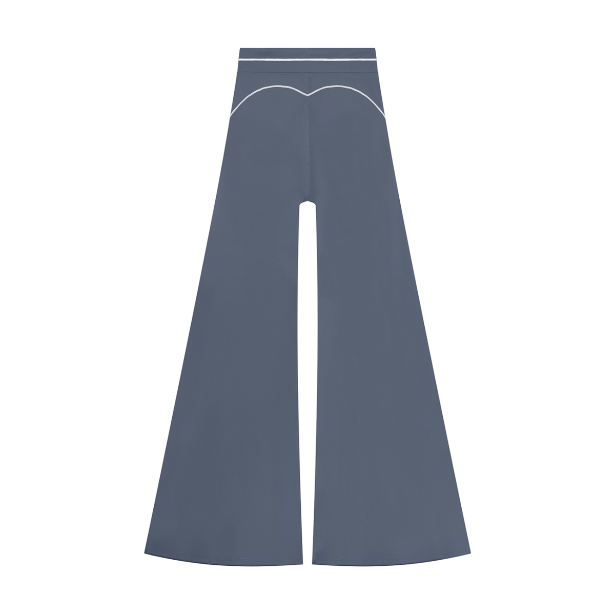 Pantalon de yoga évasé taille haute pour femme