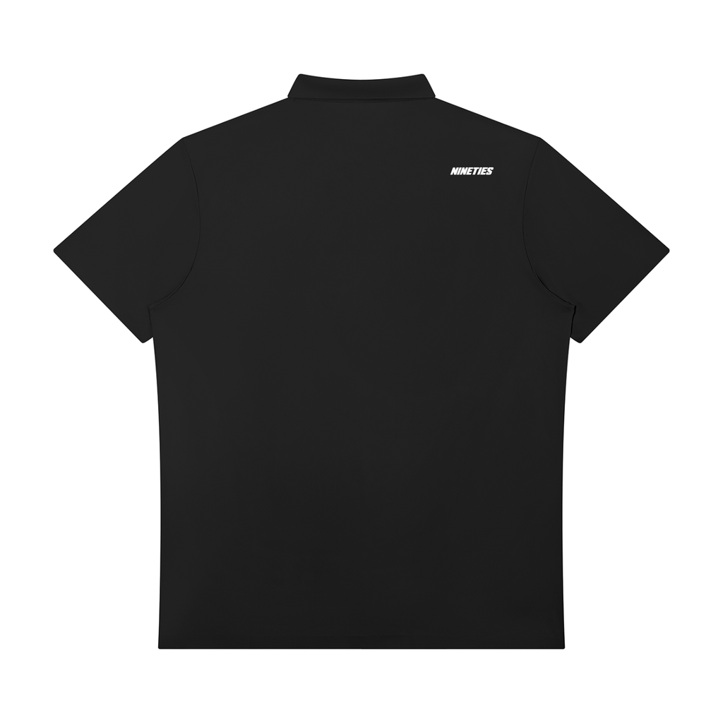 Polo performance homme 1/4 zip - Foncé