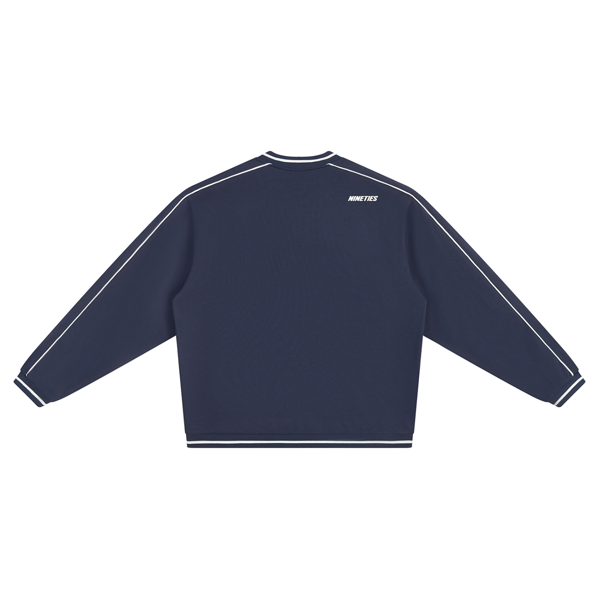 Mens Color Block V-Neck Sweatshirt
